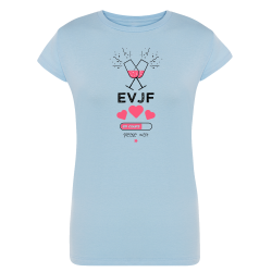 EVJF en cours please wait - T-shirt  pour femme manche courtes