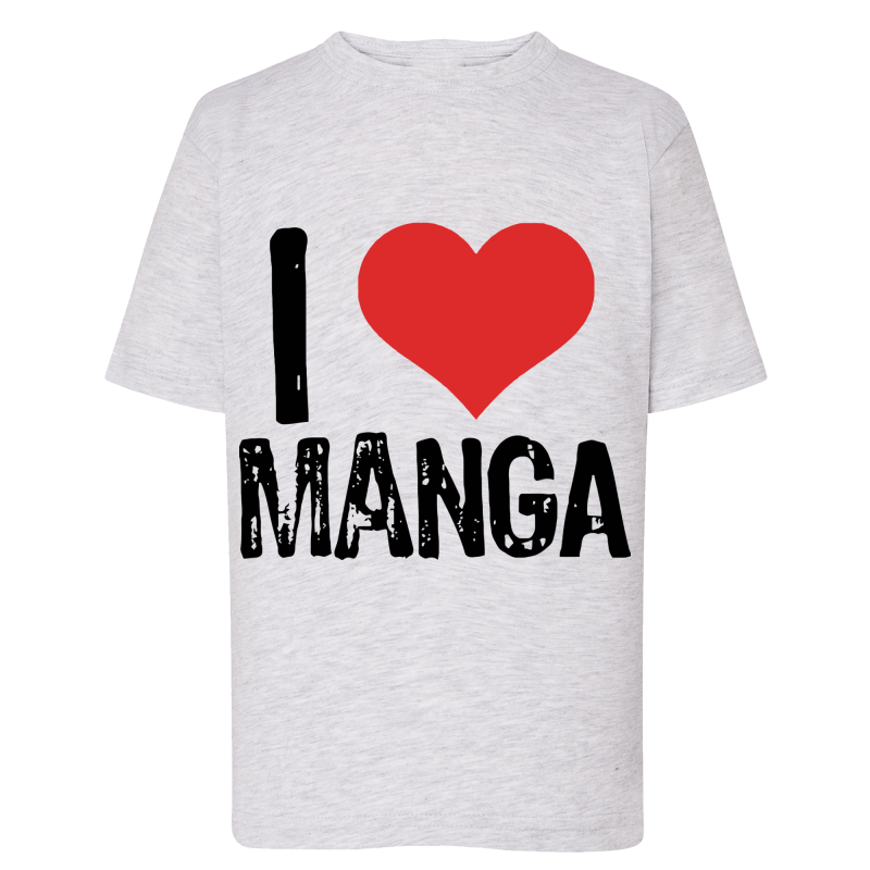 I Love Manga - T-shirt Adulte et enfant