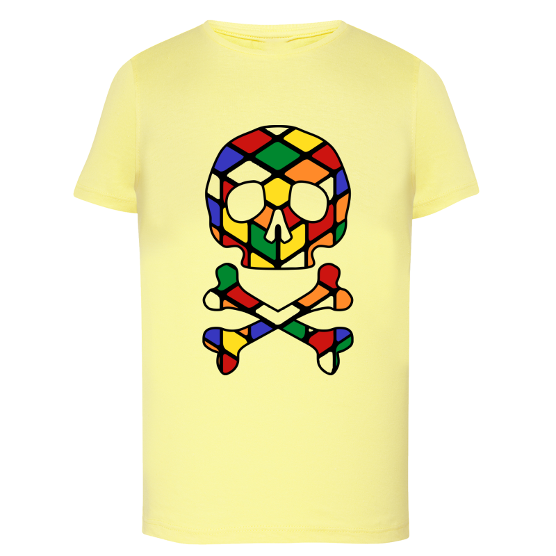 Skull Rubik's Cube - T-shirt Enfant ou Adulte
