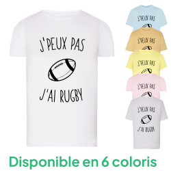 J'peux pas j'ai Rugby - T-shirt Enfant & Adulte