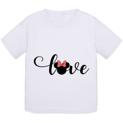 Love Minnie : T-shirt bébé