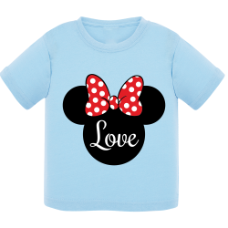 Love Minnie tête : T-shirt bébé
