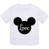 Love Mickey tête : T-shirt bébé