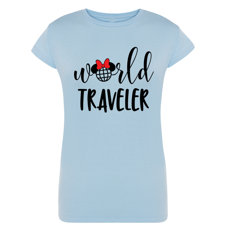 World Traveler Minnie : T-shirt Enfant & Adulte