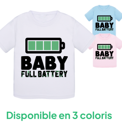 Baby Full Battery - T-shirt bébé