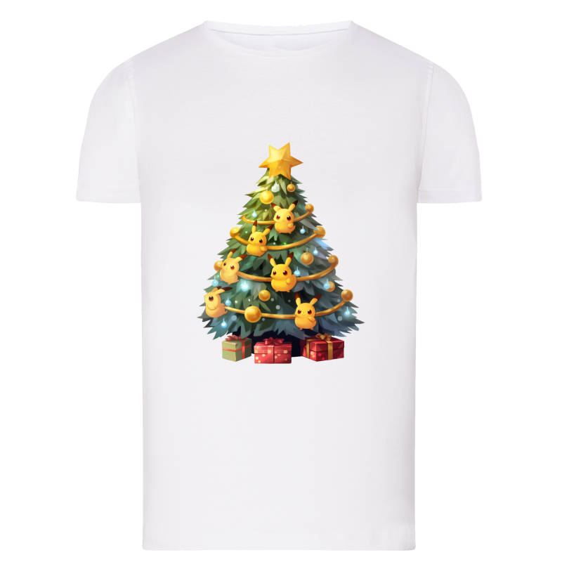 Pikachu Sapin de Noël - T-shirt Enfant et adulte
