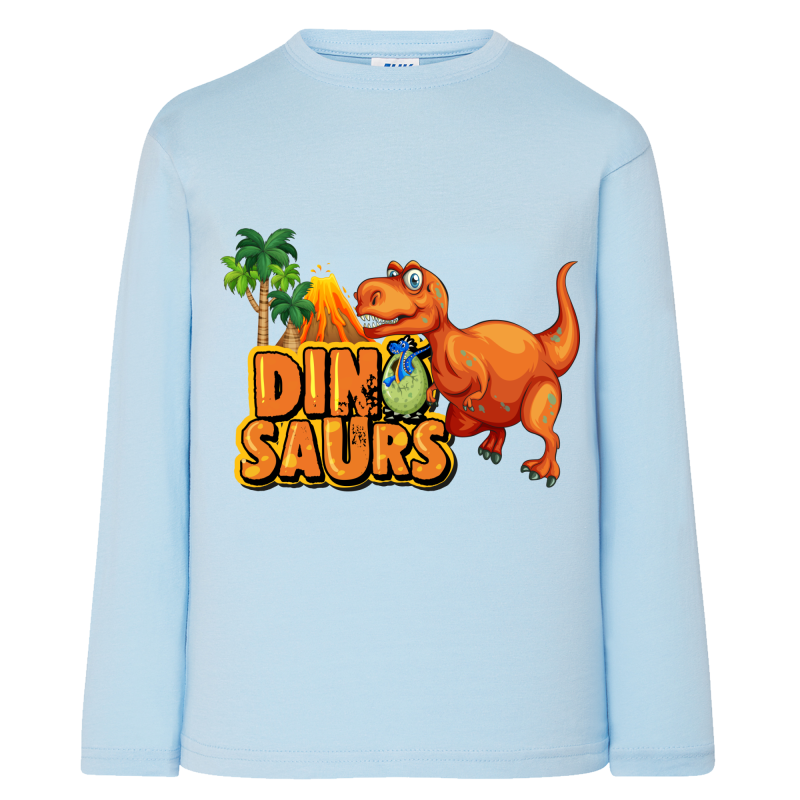 Dinosaure T-rex modèle 1 - T-shirts Manches longues