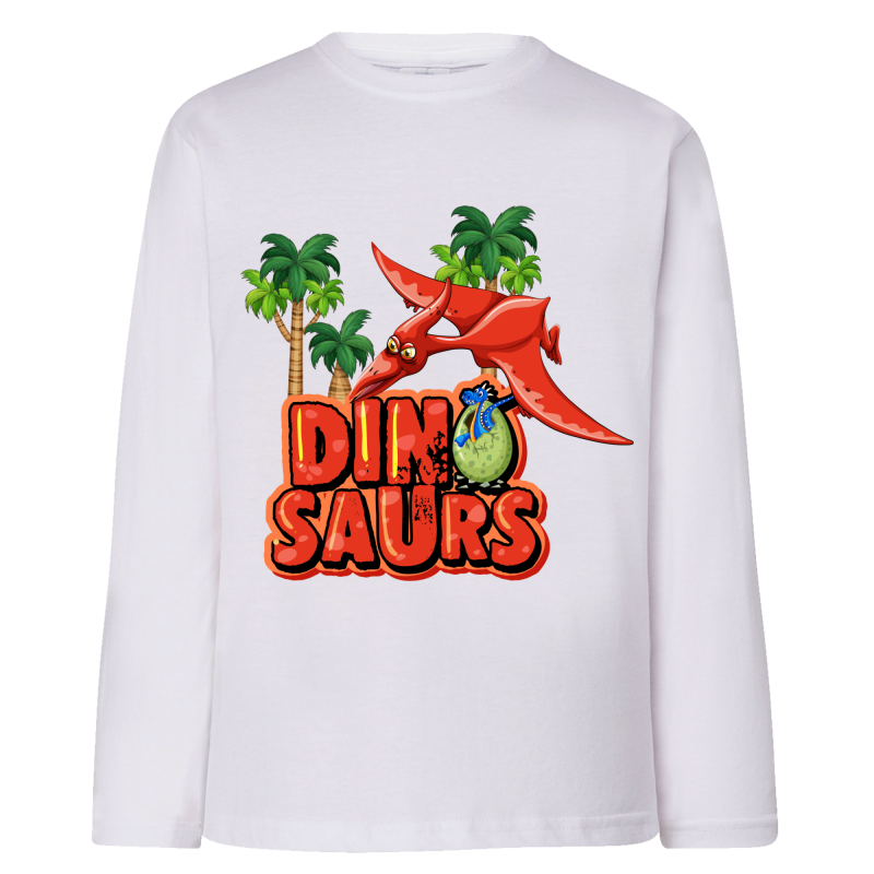 Dinosaure Ptéranodon modèle 1 - T-shirts Manches longues