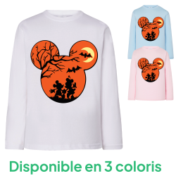 Mickey Halloween - T-shirts Manches longues