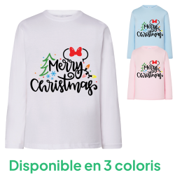 Mickey Merry Christmas - T-shirts Manches longues