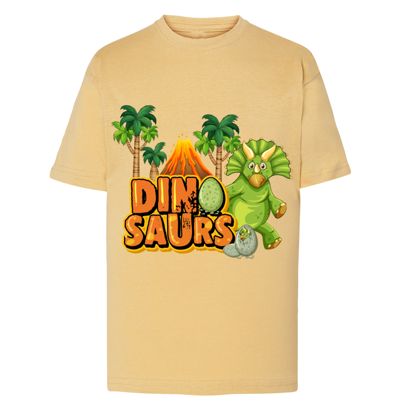 Dinosaure Tricératops modèle 1 - T-shirt Enfant et Adulte