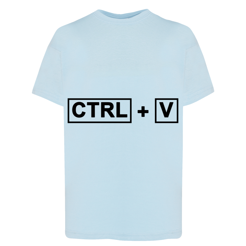 CTRL + V - T-shirt adulte et enfant