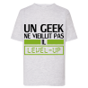 Un Geek ne vieillit pas - T-shirt adulte et enfant