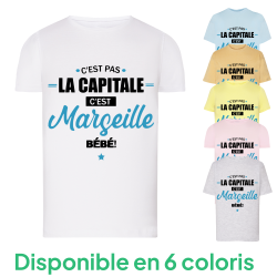 Ici c'est Marseille bébé - T-shirt adulte et enfant