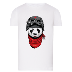 Panda Motard - T-shirt adulte et enfant