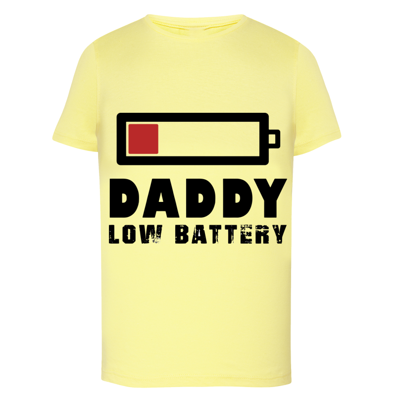 Dad Low Battery - T-shirt adulte