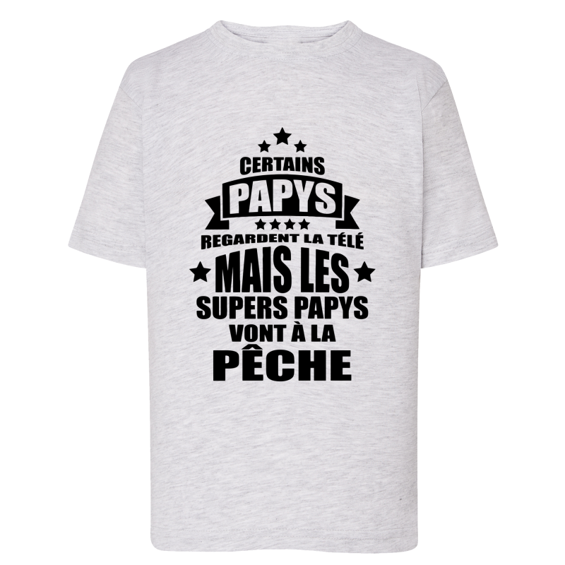 Papy à la pêche - T-shirt adulte