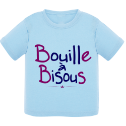 Bouille à Bisous - T-shirt bébé