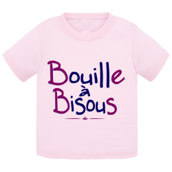 Bouille à Bisous - T-shirt bébé