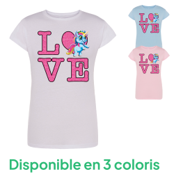 Love Licorne - T-shirt Enfant ou Adulte