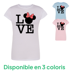Love Minnie - T-shirt Enfant ou Adulte