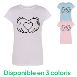 Love main Minnie - T-shirt Enfant ou Adulte
