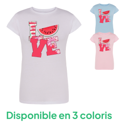 Love Pastèque - T-shirt Enfant ou Adulte