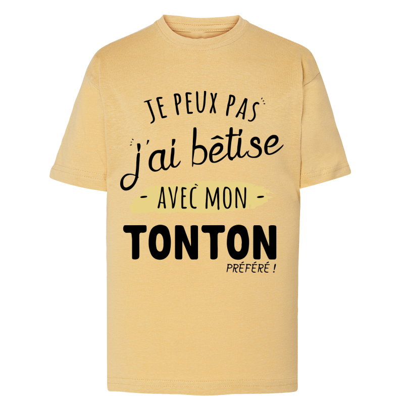J'peux pas j'ai bêtises avec Tonton 2 - T-shirt enfant