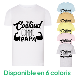 Costaud comme Papa - T-shirt enfant