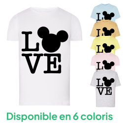 Love Mickey - T-shirt enfant