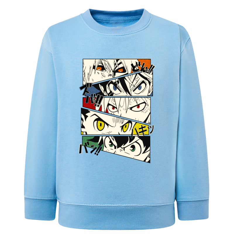Anime BD - Sweatshirt Enfant et Adulte
