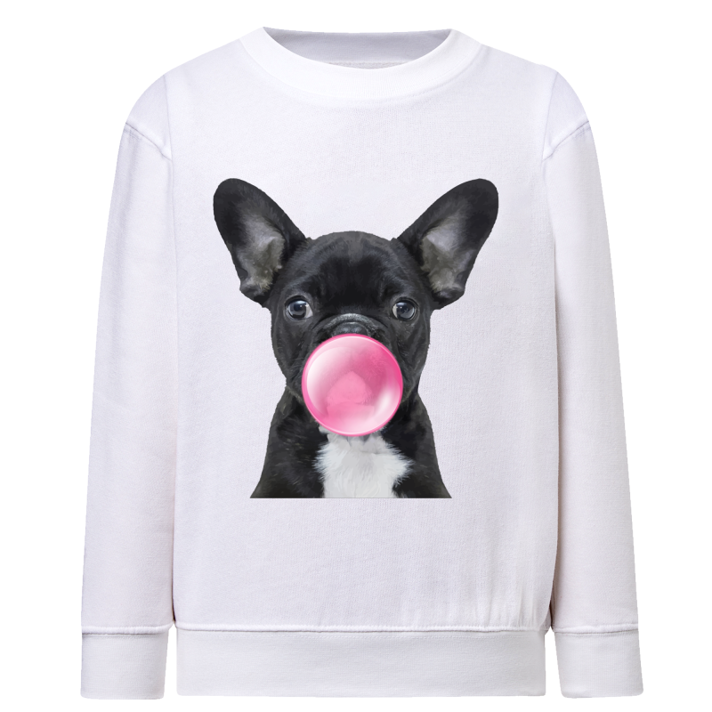 Bulldog Chewing Gum - Sweatshirt Enfant et Adulte
