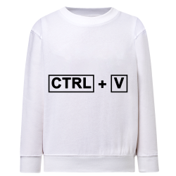 CTRL + V - Sweatshirt Enfant et Adulte