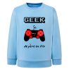 Geek de père en fils - Sweatshirt Enfant et Adulte