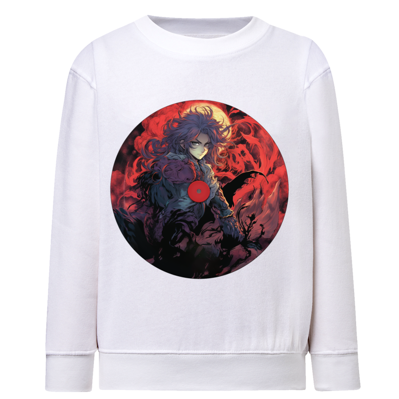 Manga circle visage 2 - Sweatshirt Enfant et Adulte