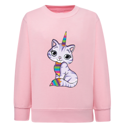 Chat licorne - Sweatshirt Enfant et Adulte
