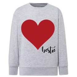 Coeur Bestie - Sweatshirt Enfant et Adulte