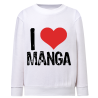 I Love Manga - Sweatshirt Enfant et Adulte
