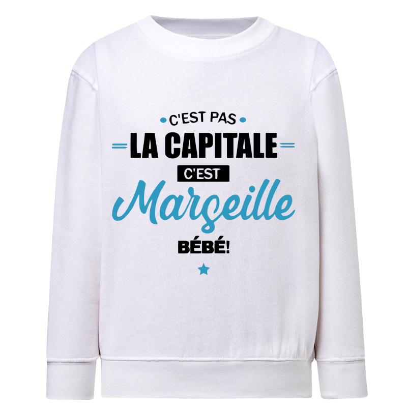 Ici c'est Marseille bébé - Sweatshirt Enfant et Adulte