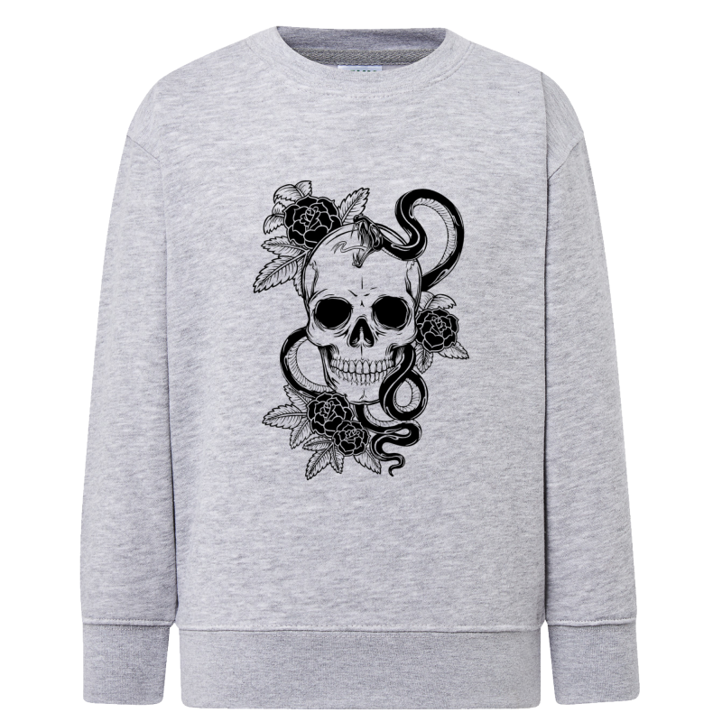 Skull 1 - Sweatshirt Enfant et Adulte