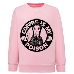 Le café c'est mon poison - Sweatshirt Enfant et Adulte