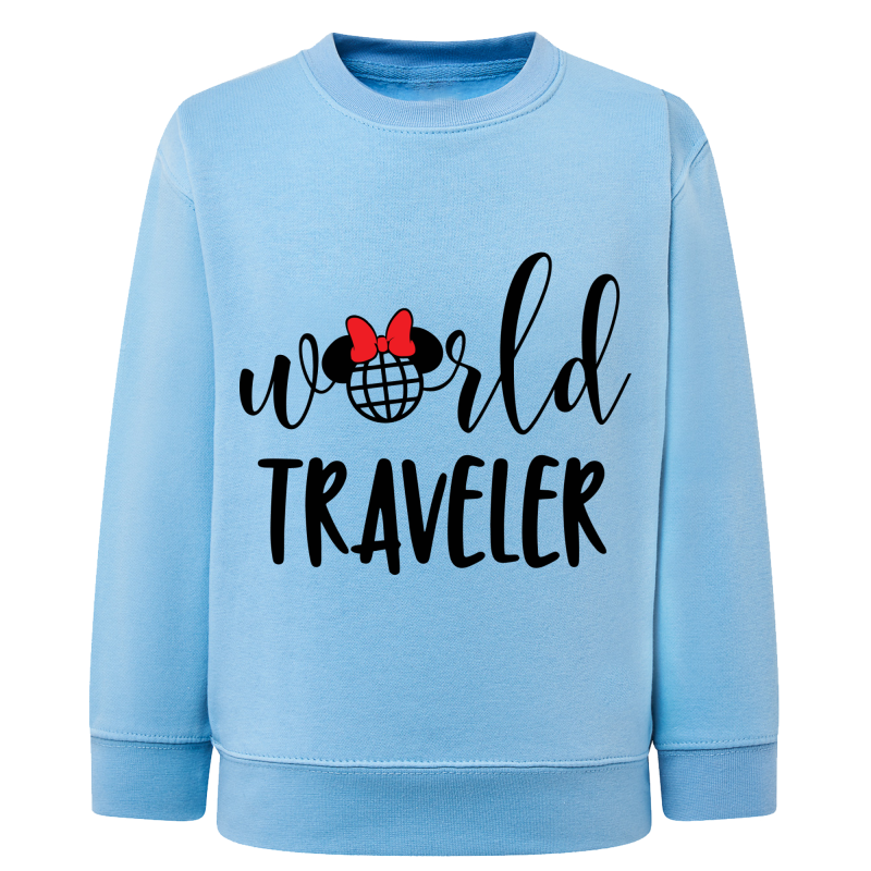 World Traveler Minnie - Sweatshirt Enfant et Adulte
