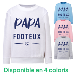 Papa Footeux - Sweatshirt Adulte
