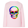 Skull 3D - T-shirts Manches longues