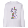 Chat Licorne - T-shirts Manches longues