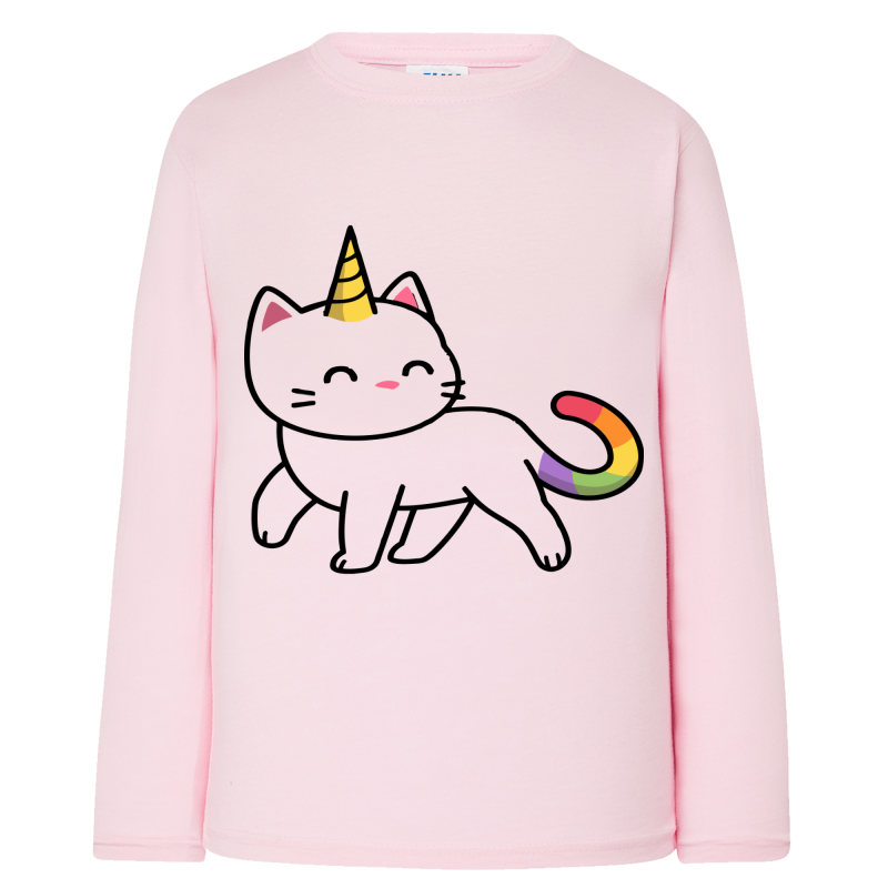 Chat Licorne 2 - T-shirts Manches longues