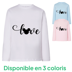 Love Mickey - T-shirts Manches longues