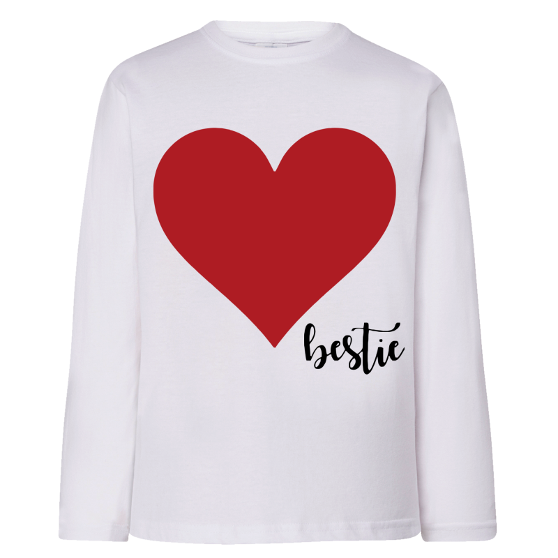 Coeur Bestie - T-shirts Manches longues