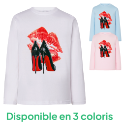 Chaussures bisous - T-shirts Manches longues