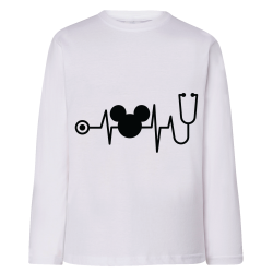 Electro Mickey - T-shirts Manches longues